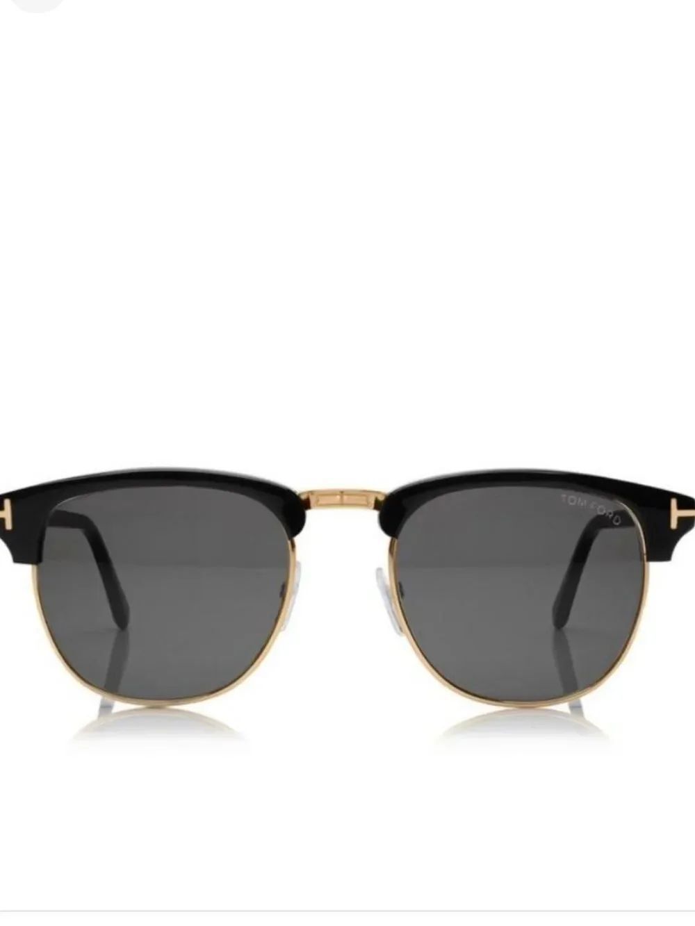 Tom Ford Henry Sunglasses Black/Gold $600